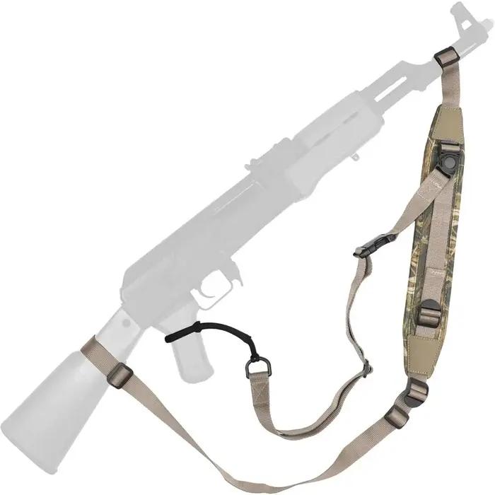 Bandoulière de chasse réglable universelle en néoprène pour hommes confortable et antidérapante occasions de plein air