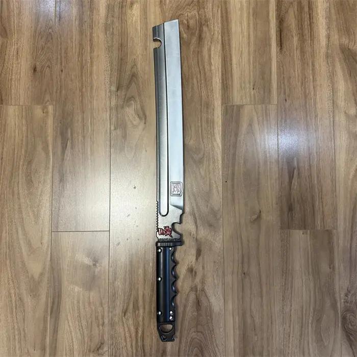 1:1 Breakout d'Area Machete jeu Cosplay accessoire couteau de montagne armes Halloween épée sécurité PU caoutchouc