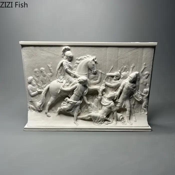 Figurines d'impression stéréoscopiques de guerrier romain