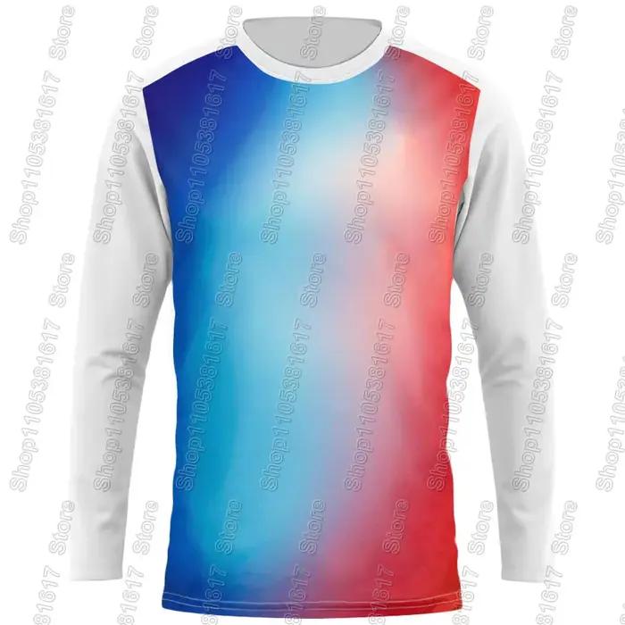 Maillot de cyclisme à manches longues de l'équipe nationale de France 2026 – Vêtements BMX