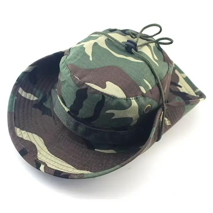 Chapeau bucket camouflage 60cm tactique - Bonnet boonie pêche randonnée chasse sport outdoor