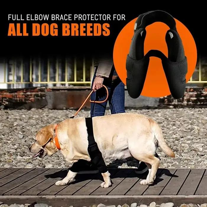 Protecteur complet de coudière pour chien pour toutes les races