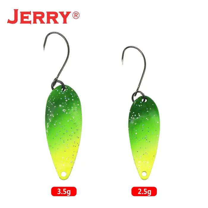 Jerry ShengYu 2.5g 3.5g pêche Micro cuillère UV couleurs zone truite leurres Pal métal appât Spinner