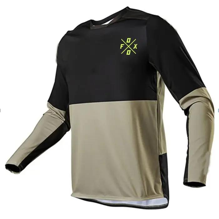 2020 Motochross montagne Enduro vélo vêtements Moto descente T-shirt Ranger Foxo hommes vélo maillot