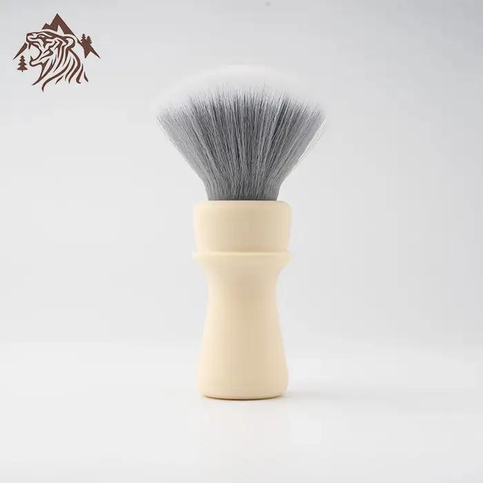 OUMO - Blaireau de rasage artisanal CNC en résine osseuse Ozzy