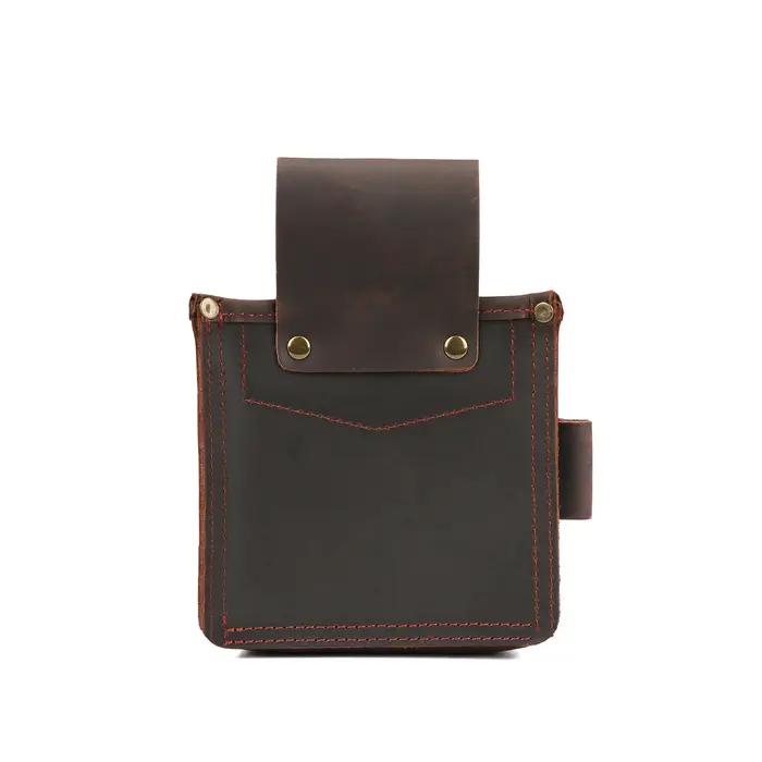 Sac de ceinture en cuir Tourbon pour cartouches de tir, pochette de rangement pour munitions de chasse avec boucles pour balles pour calibre 12 16 20 occassions de chasse et de tir accessoire de chasseur vintage