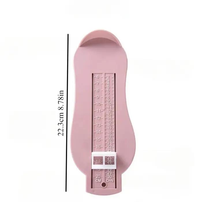 Règle de pied pour bébé, dispositif de mesure de la longueur du pied pour enfants, calculatrice de c
