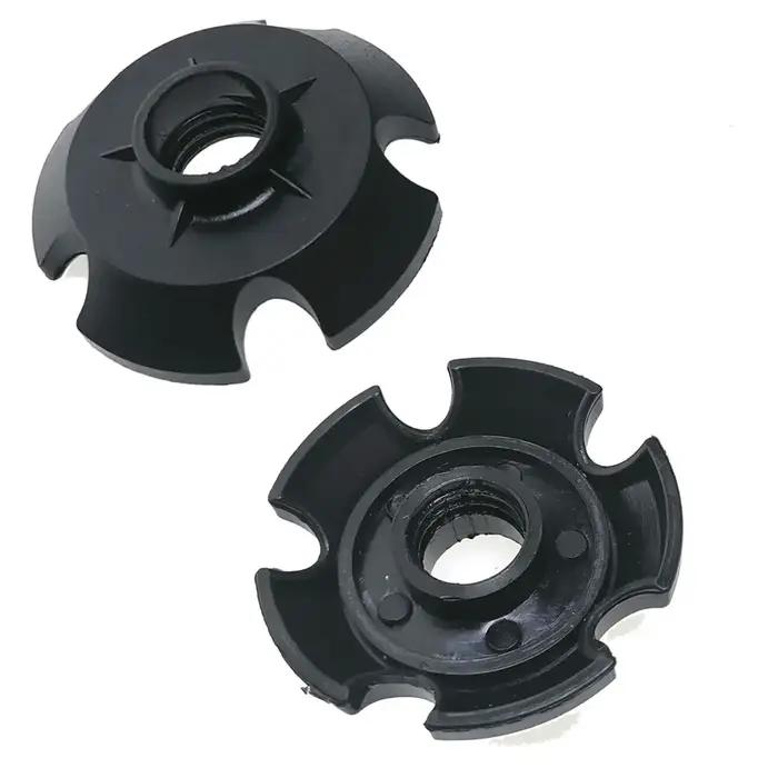Lot de 6 embouts de protection en caoutchouc pour bâtons de marche, de randonnée, de trekking, de ma