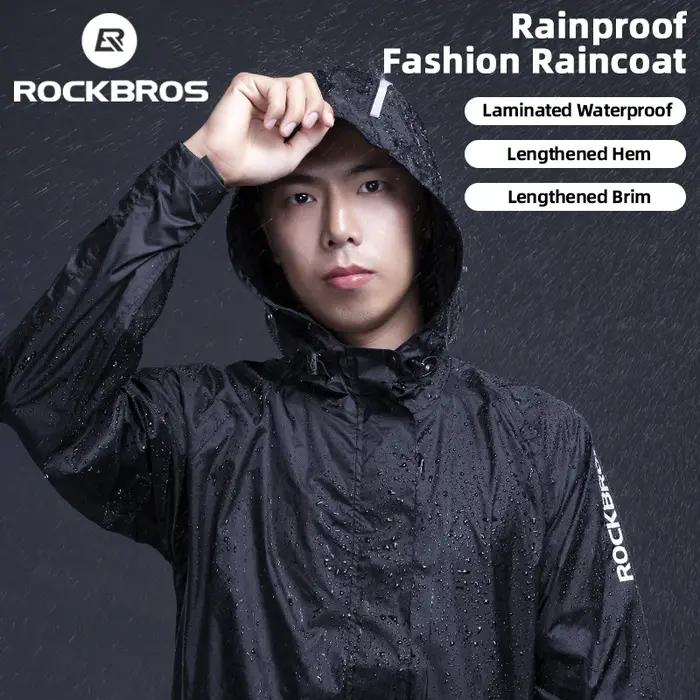 Manteau de pluie à capuche de cyclisme
