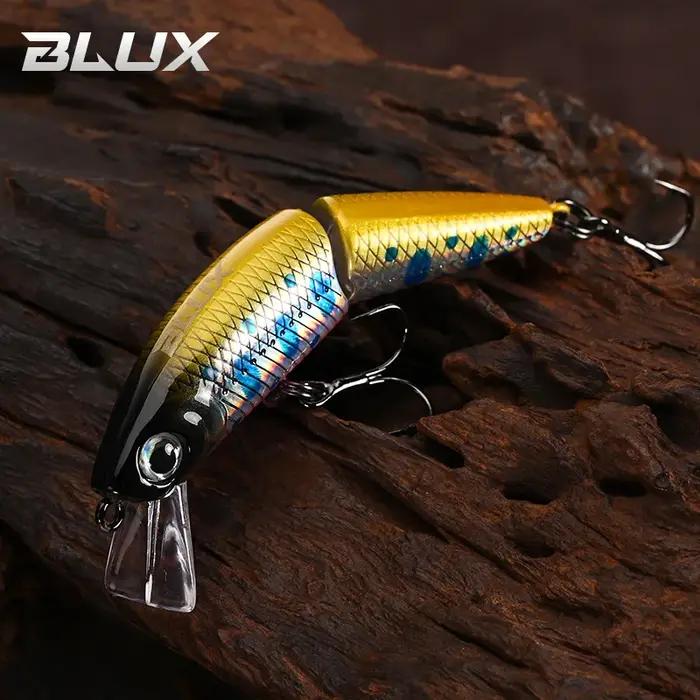 Leurre BLUX DR. Minnow Joint 50S 50mm - Swimbait coulant 3.2g pour brochet perche truite, leurre dur pêche
