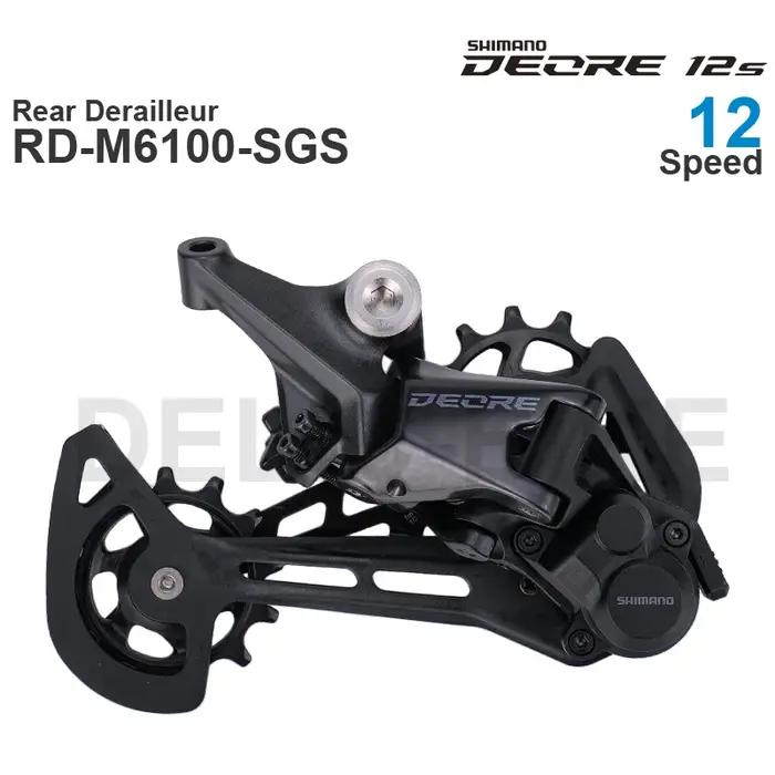 SHIMANO DEORE M6100 12v dérailleur arrière RD-M6100-SGS SHIMANO SHADOW RD +-1x12 vitesses pièces d'o