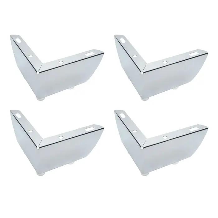 Mettez à jour votre canapé avec 4 pieds de canapé en métal de 5 5 cm, installation facile, élégant e