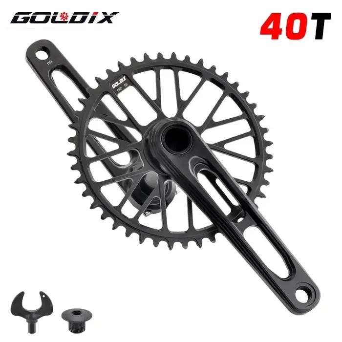 GOLDIX CNC manivelles de route bras pédalier de vélo BSA BB92 gravier manivelle