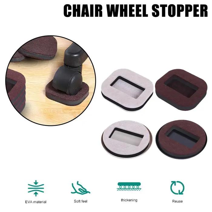 Bouchon de roue de chaise de bureau, 5 pièces, fixation de chaise, antichoc, empêche les rayures, ta
