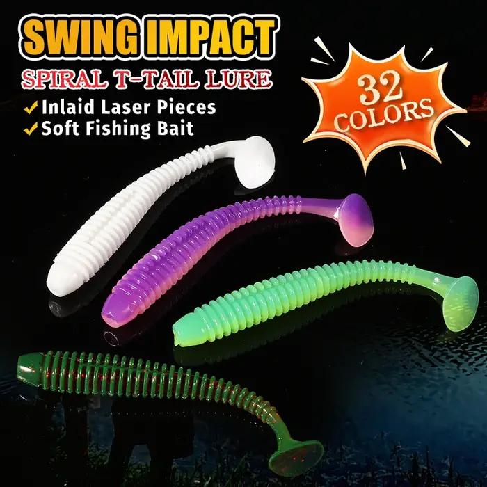 Supercontinent balançoire Impact anneau Shad Leurre de pêche 6 pièces/10 pièces/20 pièces Pesca arti