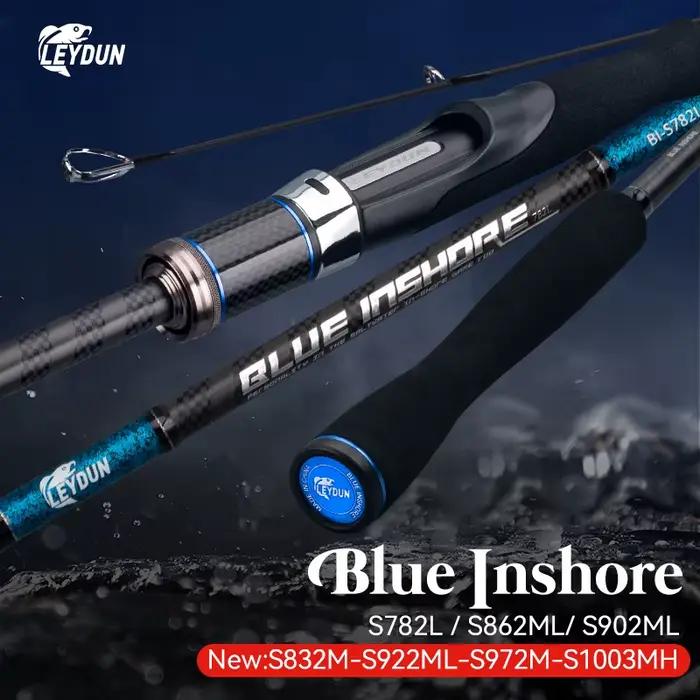 LEYDUN bleu dans l'intérieur tige de basse d'eau brisée cosse S762L S832M S862ML S902ML S922ML S972M S1003MH tiges