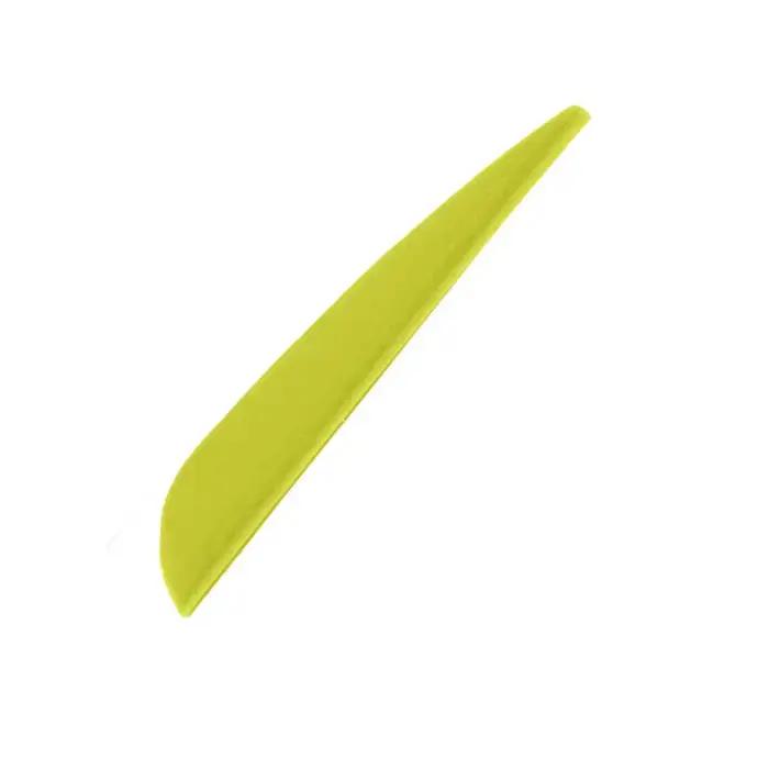 50 pcs/lot aubes de flèche en caoutchouc 2/2.5/3/4/5 pouces aubes de Fletch en plastique plumes de t