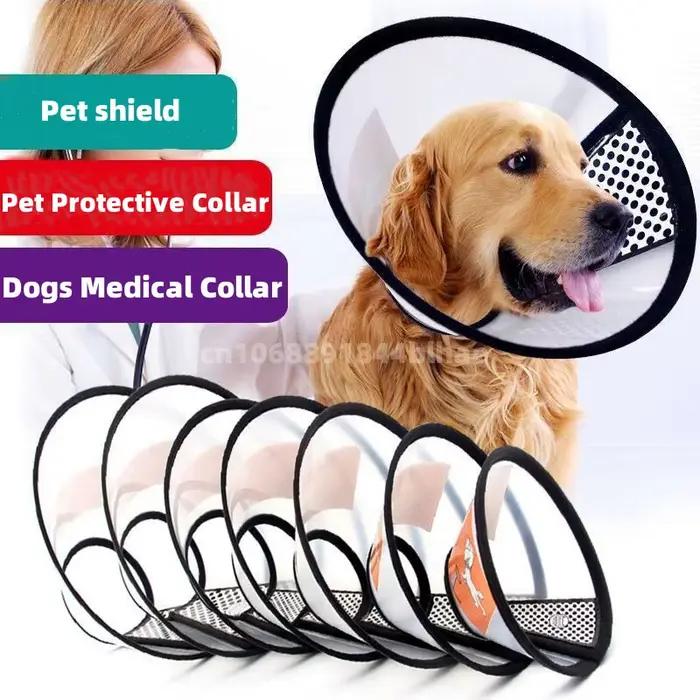 Collier de protection pour animaux de compagnie, pour petits et grands chiens, Anti-morsure, léchage