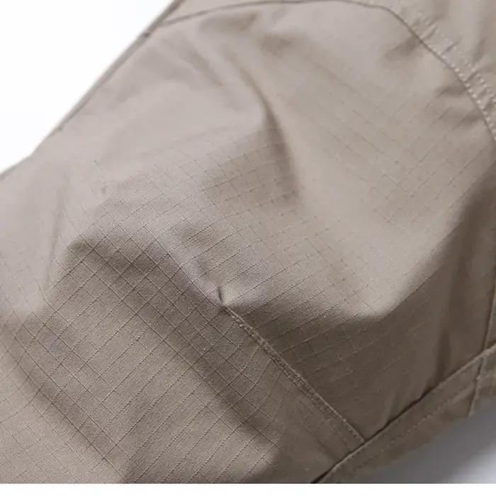 Pantalon tactique cargo sec rapide camouflage noir pour randonnée chasse et escalade