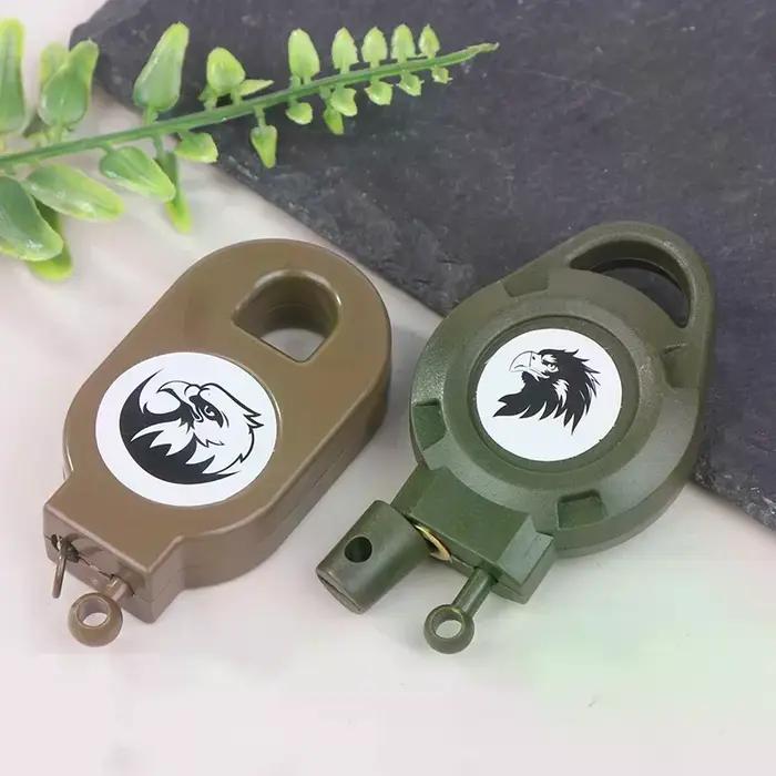 Porte-clés multi-fonctions pour piégeage rapide poulets canards - Clip réglable plastique durable