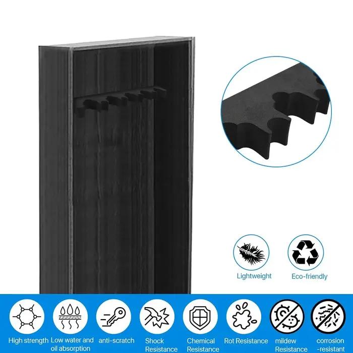 Support pour pistolet en mousse à 5 fentes avec Base