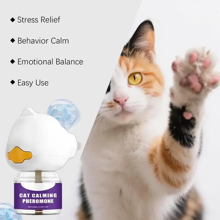 Diffuseur de phéromones apaisantes pour chat de 45 ml