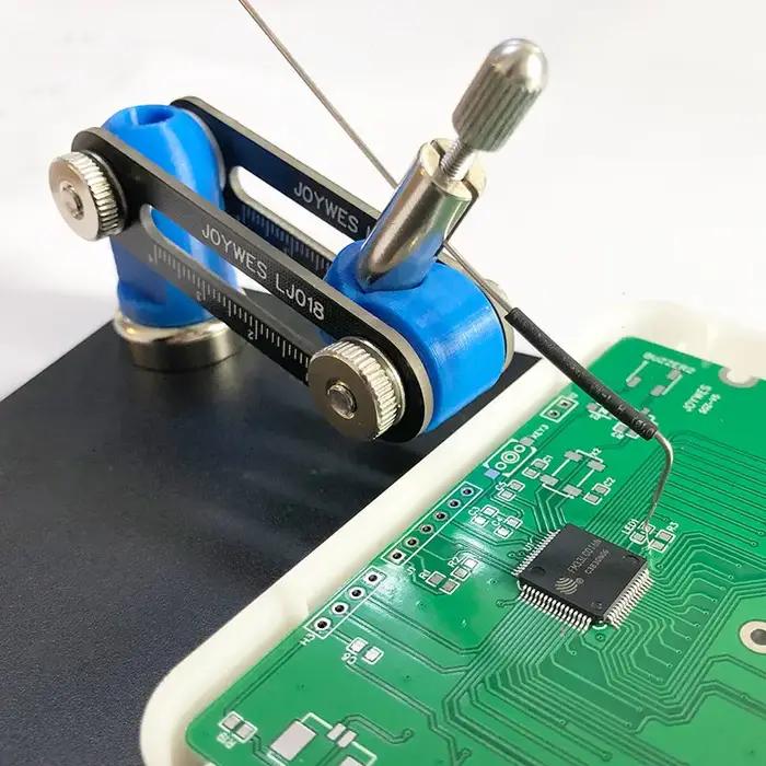 Test de réparation de données de plomb volant de signal de synchronisation, PCB, multimètre, carte d