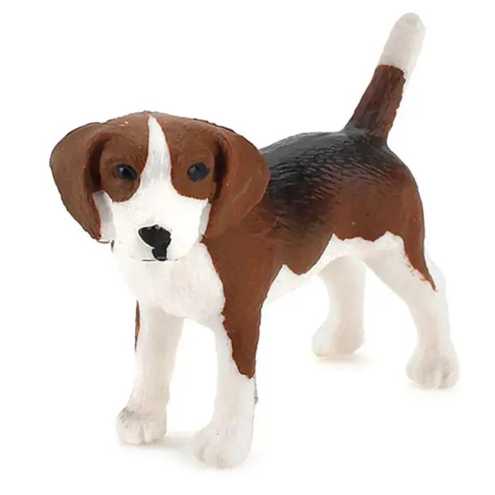 Figurines de chiots modernes pour la décoration de la maison