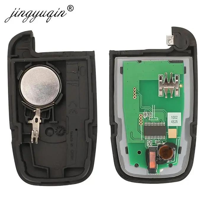 Jingyuqin – clé télécommande intelligente, 433Mhz, pour HYUNDAI I30 I45 Ix35 Genesis Equus Veloster