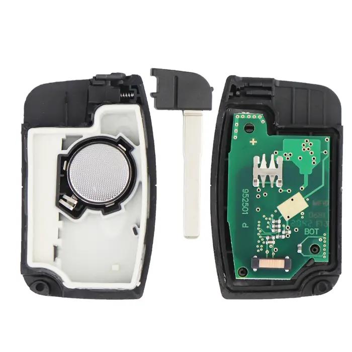 YIQIXIN 3BT clé de voiture intelligente à distance pliante pour Ford Fusion Focus Fiesta Mk7 Escape
