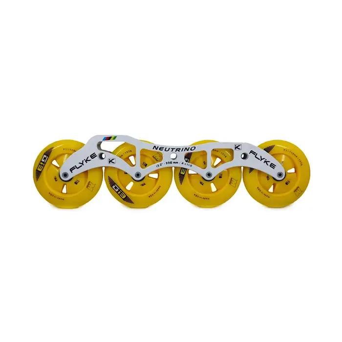 Flyke-Cadre de patins de vitesse en ligne, châssis MPC, 4 roues, NEUTRINO, 4x110, 4x100, 4x90, Black