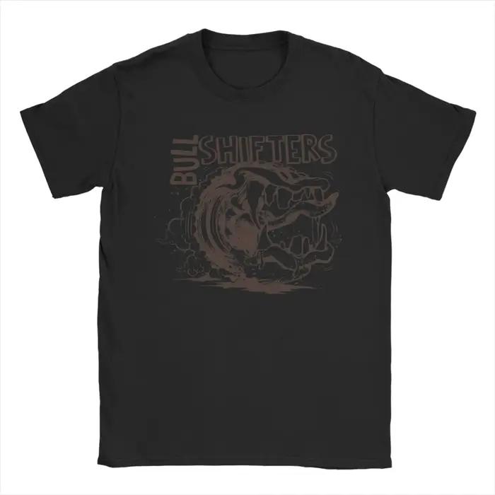 TShirt Retro Bull Shifters Design Left 4 Dead 2 Hommes Polyvalent pour Occasions Spéciales Blanc Bleu Bleu Marine Bourgogne Gris Gris Foncé Kaki Rouge Vert Armée Noir