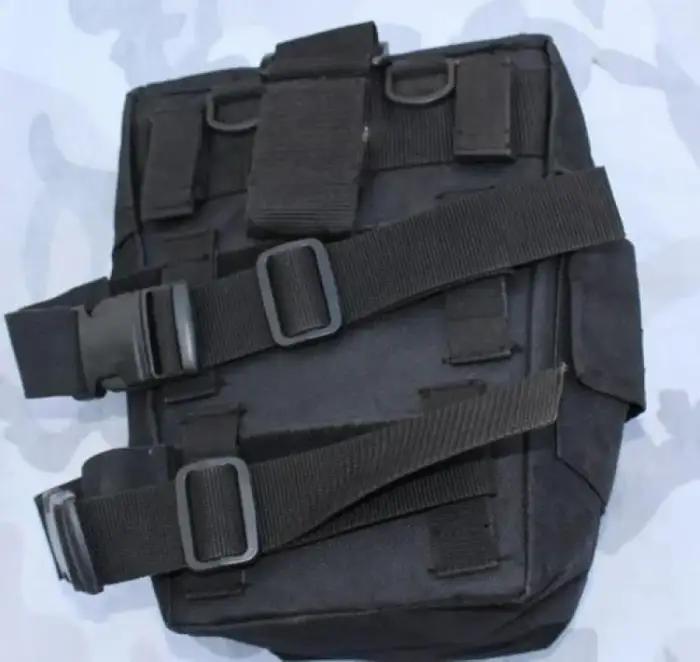 Nouvelle poche de rangement tactique pour jambe ceinture MOLLE sac masque à gaz équipement chasse