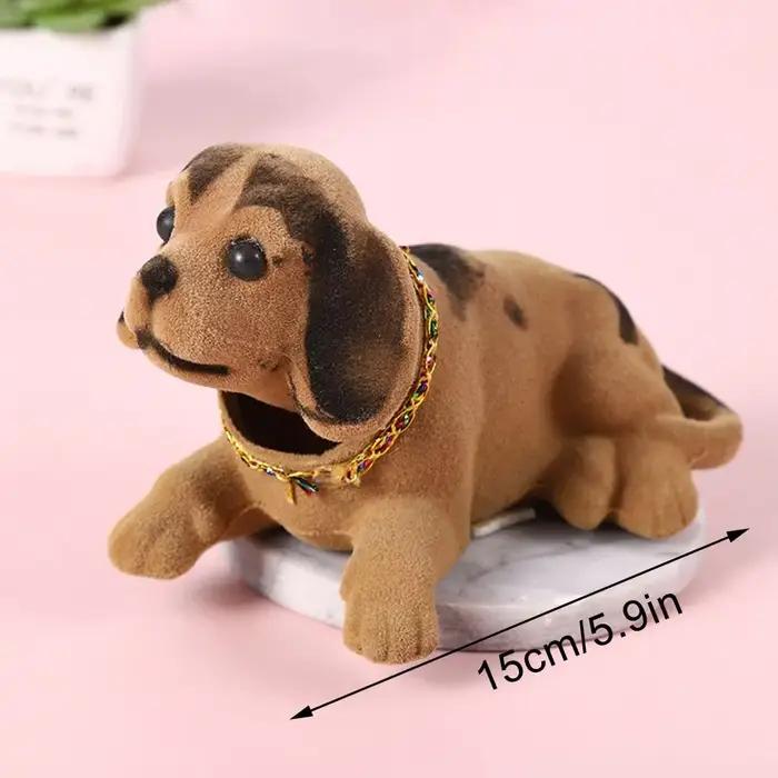 Ornements de voiture secouant la tête poupée de chien jouets tableau de bord chiot mignon accessoire intérieur automobile décoration cadeau enfant occasions spéciales
