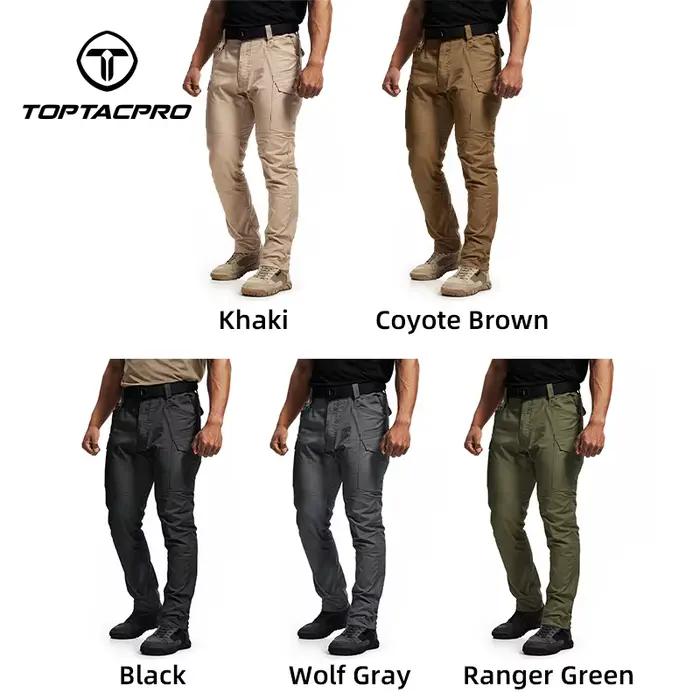 Pantalon tactique chasse TOPTACPRO triple protection respirant résistant déchirure cadeau boîte