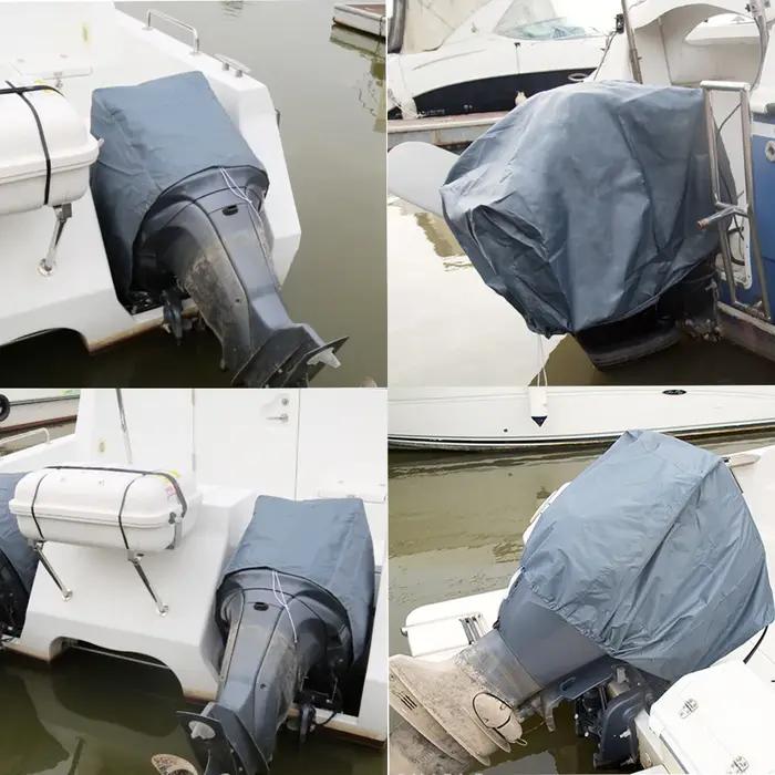 Couvercle de moteur de bateau, étanche, résistant aux UV, demi-moteur hors-bord, couvercle de protec