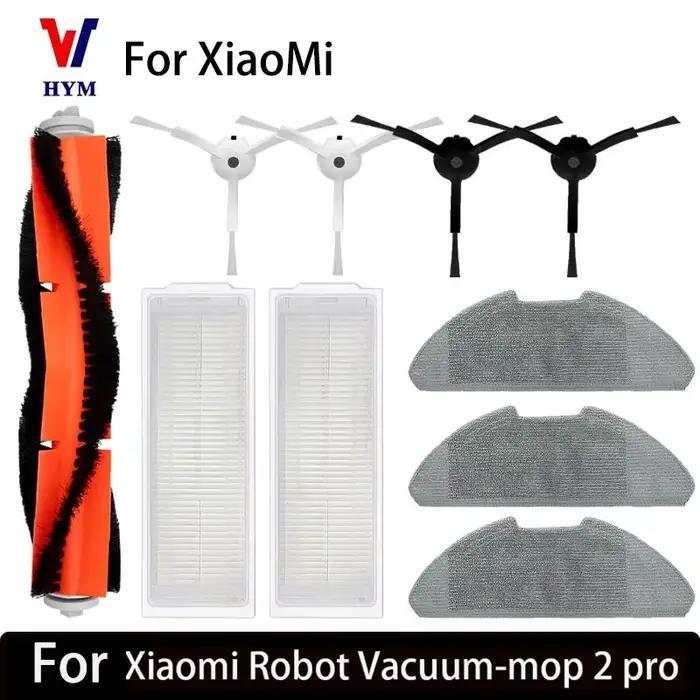 Pour Xiaomi Mi Robot aspirateur-vadrouille 2 Pro/Lite MJST1SHW MJSTL filtre Hepa vadrouille tissu br