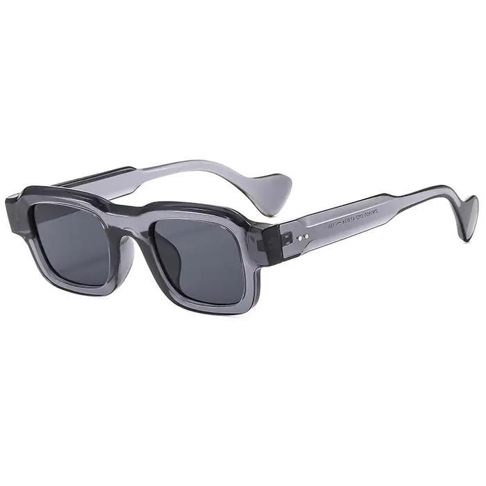 Lunettes de conduite vintage carrées pour homme - Monture rétro punk - Protection UV400