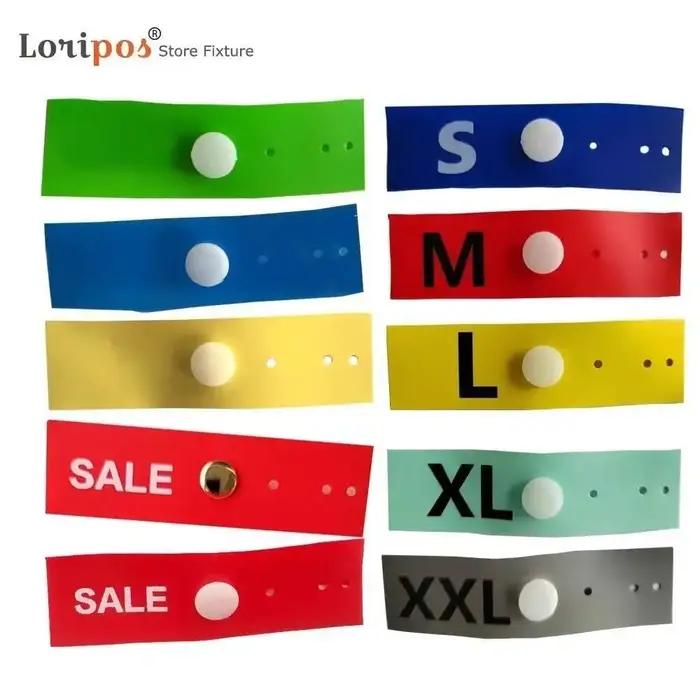 100 pièces cintre vente marqueurs étiquettes drapeau vêtement vêtements