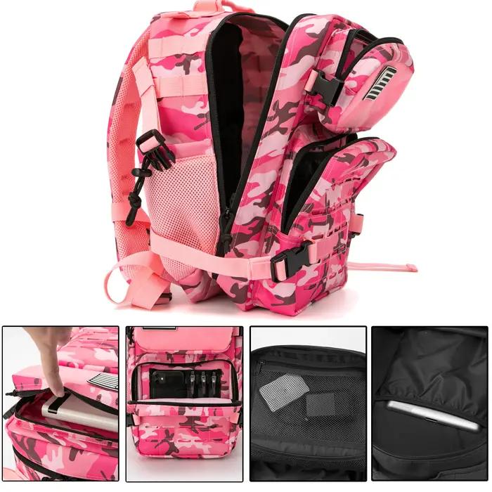 Sac à Dos Tactique 25L/45L Randonnée Plein Air Homme Femme