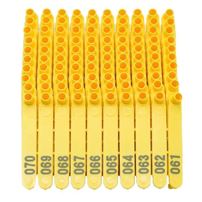 Oreillettes de mouton, 100 pièces, pinces pour étiquette d'oreille, animaux, chien, lapin, matériau