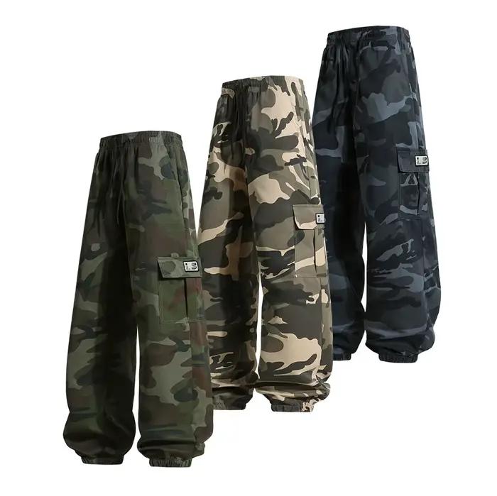 Salopette tactique camouflage pour homme - Pantalon de combat multi-poches qualité supérieure entraînement travail