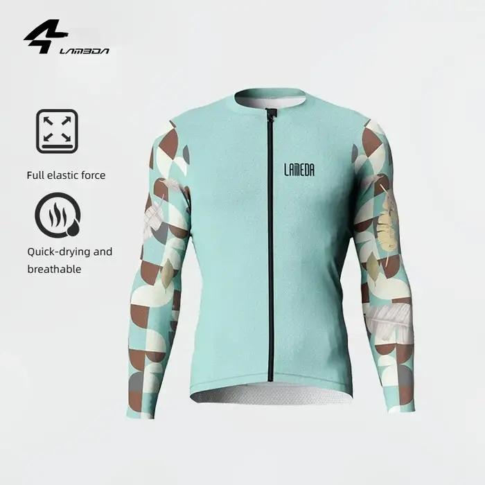 Lameda vêtements de cyclisme pour hommes maillot