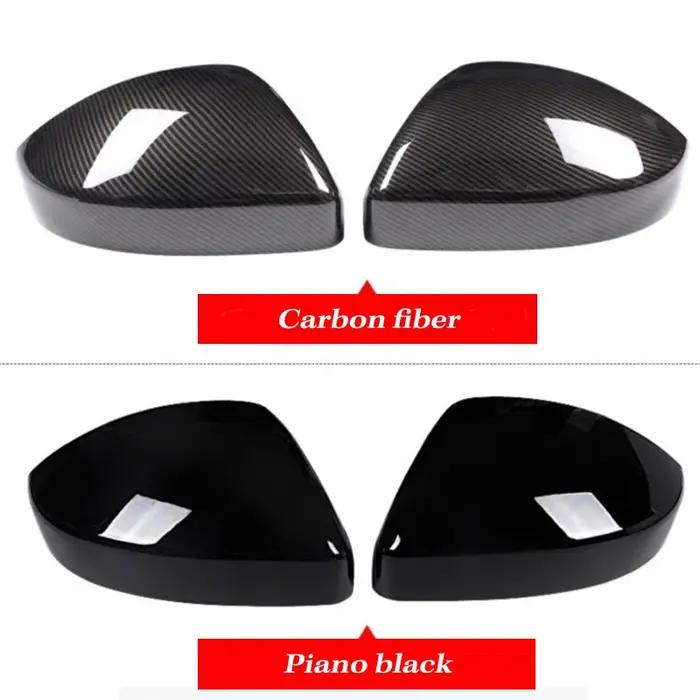 Couvercle de rétroviseur en Fiber de carbone, 2 pièces, aspect voiture, pour Land Rover Discovery Sp