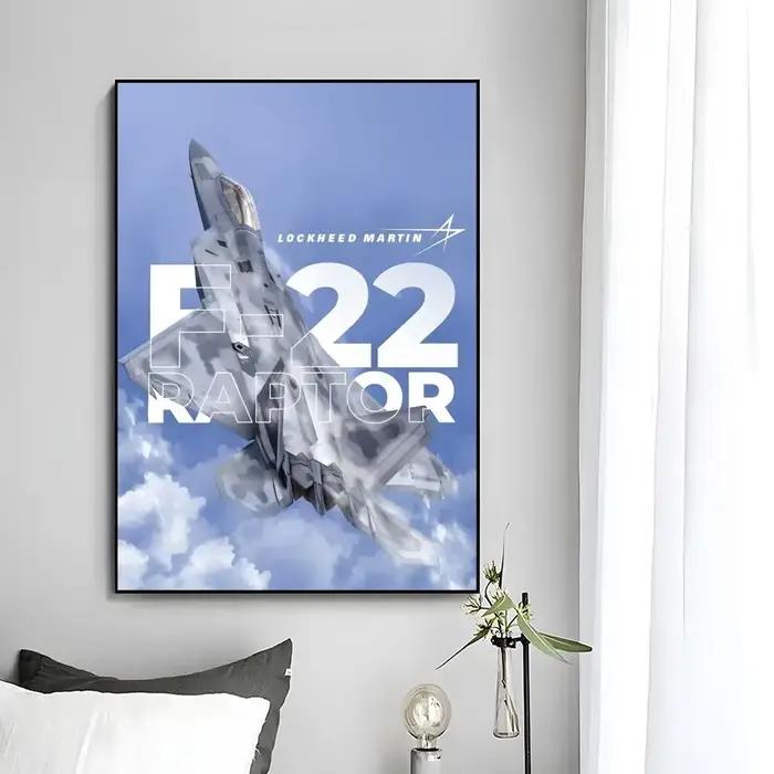 Affiche murale de la série Cool and handsome Fighter Jet, impression artistique, affiche décorative, décoration murale, décoration de la maison, cadeau, sans cadre