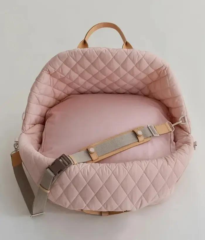 Nouveau Style décontracté mode luxe chien chat transportant sac fourre-tout chien voiture transporteur Booster siège porte-animaux de compagnie