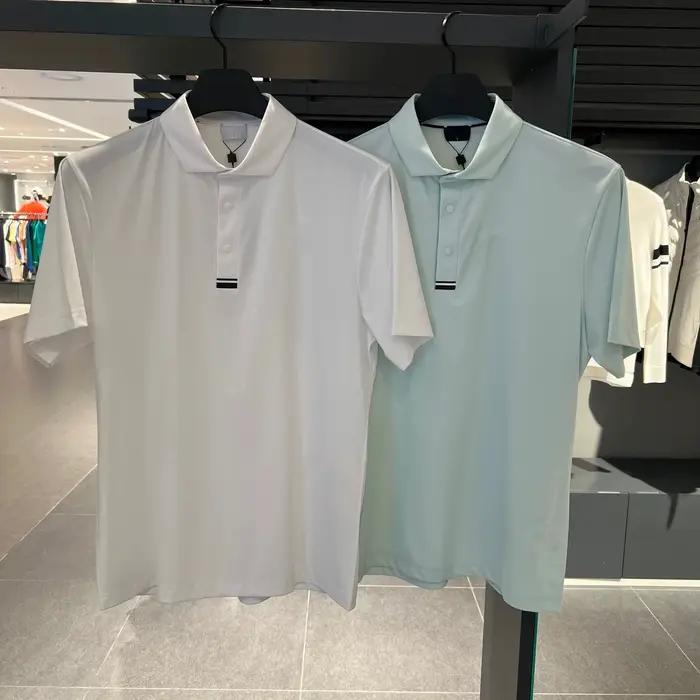 Vêtements de golf pour hommes, nouveau modèle d'été, haut de sport polyvalent à manches courtes, respirant, à séchage rapide, à la mode