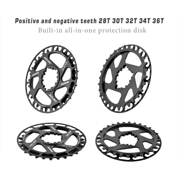 GOLDIX – pédalier de vélo pour enfants, 110/127/140/150/155/160mm, avec disque de protection, 30T 32