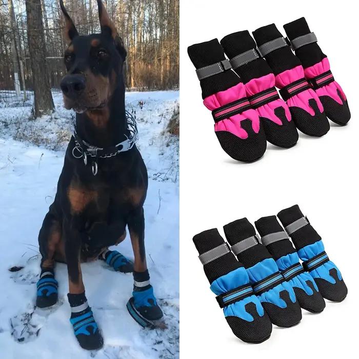 Bottes imperméables pour animaux de compagnie