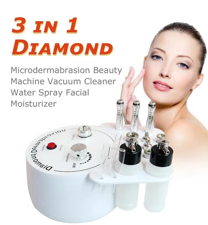 Machine de beauté à Microdermabrasion diamant 3 en 1